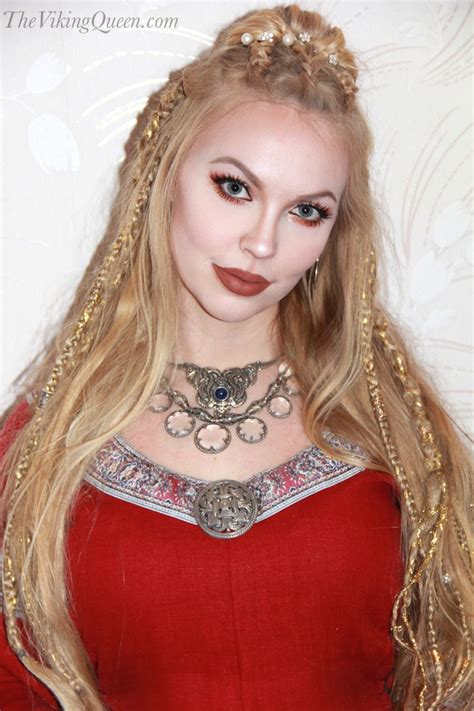 Viking Braided Hairstyle For Yule By The Viking Queen A Modern Viking