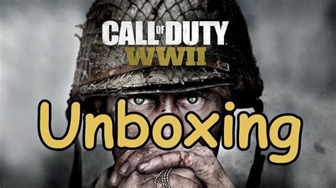 Unboxing Call Of Duty Ww2 Xbox One Deutschgerman Youtube