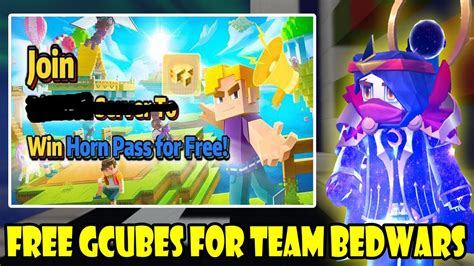 Free Gcubes For Team Bedwars Blockman Go Youtube