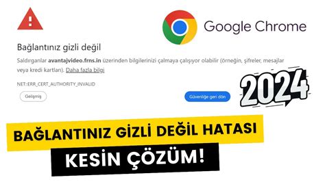 Ba Lant N Z Gizli De Il Hatas Kesin Z M Google Chrome Opera