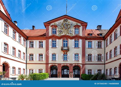 Festau Auf Der Festinsel In Seenbebauung Deutschland Stockfoto Bild