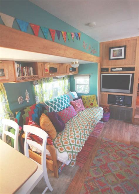 Rv Makeover Before And After Color Schemes Ideas 40 Rvtruckcar