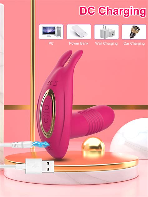 Vibrador Port Til Con Control Remoto Vibrador De Conejo Telesc Pico