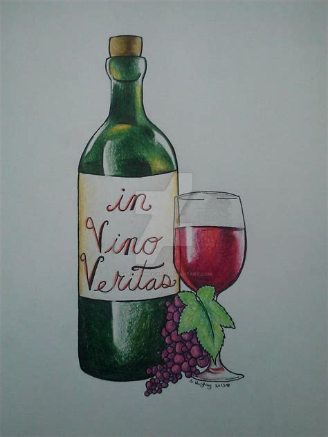 In Vino Veritas by sarahughey-art on DeviantArt