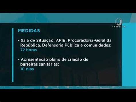 Jj Stf Determina Que Governo Adote Medidas Para Conter A Covid