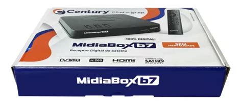 Kit Receptor Midiabox Century Midia Box B Sat Regional Frete Gr Tis