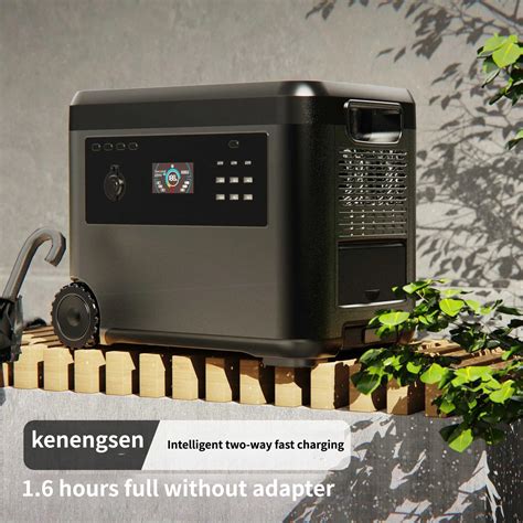 Rechargeable Backup Power Lifepo Battery Emergency Solar Generator