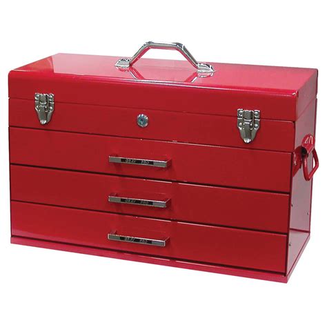 Gray Tools Tool Box 9 35 D X 21 310 W X 14 12 H Red Doyles