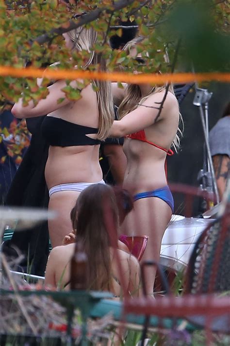 CHLOE MORETZ In Bikini On The Set Of Neighbors 2 In Los Angeles 10 27