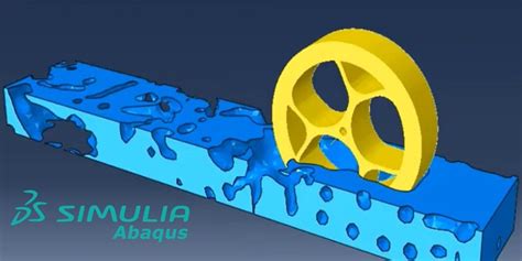 Simulia Abaqus Explicit Analiz Coupled Eulerian Lagrangian Methodu