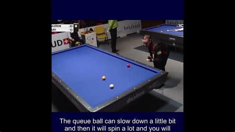 3 Cushion Shot By Frédéric Caudron Lausanne 2016 Billiards Shorts