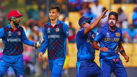 World Cup 2023 AFG Vs SL Head To Head Stats And Records You Need To Know