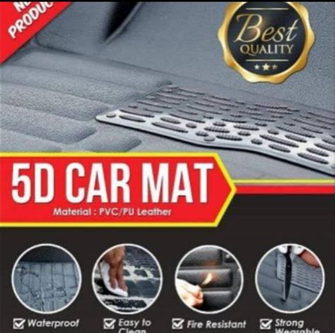 Perodua Aruz LAXEY Carpet Floor Mat Carpet 5D 3row Shopee Malaysia