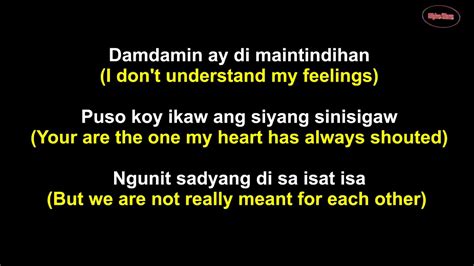 Aegis Sayang Na Sayang With Lyrics In Filipino And English