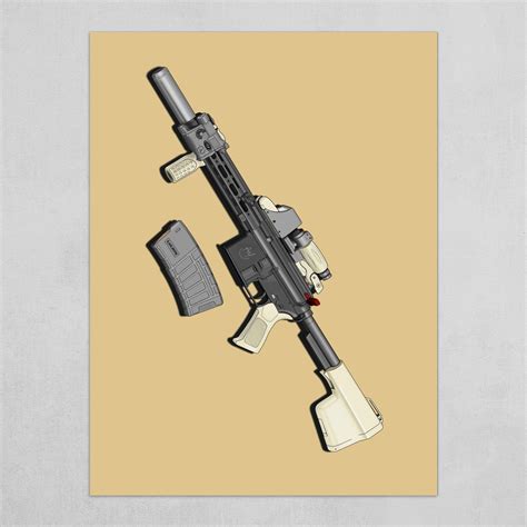 M4a1 Drawings