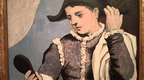 Harlequin With A Mirror 1923 Pablo Picasso 1881 1973 Thyssen Bornemisza Museum Madrid Youtube