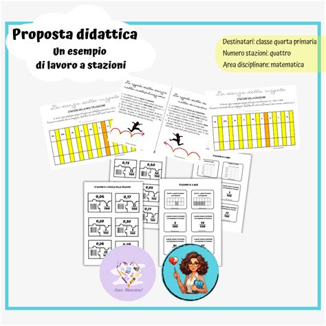 Didattica Aperta Un Esempio Di Lavoro A Stazioni Matematica Classe