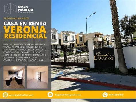 Renta Casa En Residencial Verona Tijuana Icasas Mx