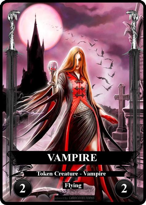 Vampire Female Mtg Token Mtg Art Drd World Of Fantasy Magic