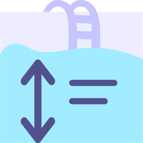 Pool Depth Generic Flat Icon