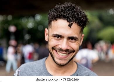 Potrait Brazilian Gay Man Smiling Stock Photo Shutterstock