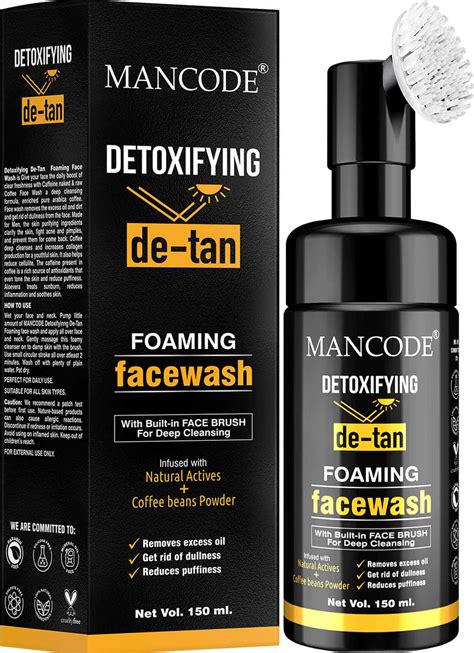 Buy Mancode Refreshing Mint Cool Foaming Face Wash Ml Online Get