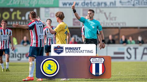 FC Lisse Vs Excelsior Maassluis Betnation Divisie 23 24 Minuut