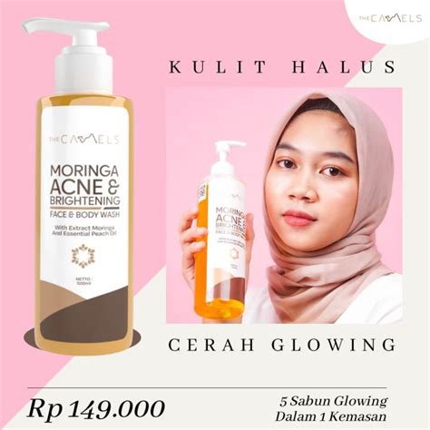 Asli Dan Resmi The Camels Moringa Acne Brightening Ml Original