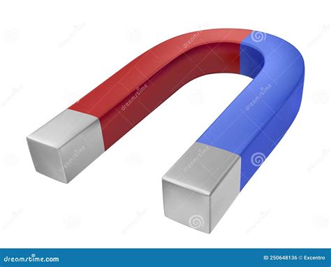 Dipole Magnet Principle Attraction Royalty Free Stock Image