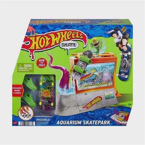 Pista Skate de Dedo Hot Wheels Aquarium Skatepark mattel em Promoção na Americanas