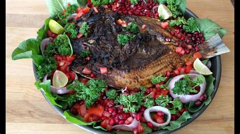 Masgouf Grilled Fish Iraqi Food Grill Fish Maskoof Masgoof