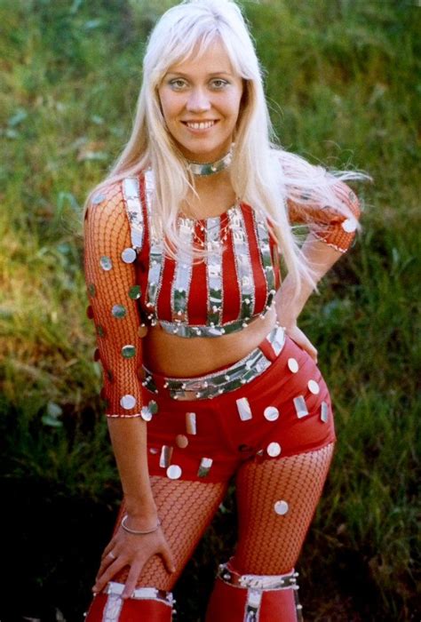 Agnetha Outfit Essentials Abba Outfits Agneta Fältskog Blonde Singer Frida Abba Cyndi Abba