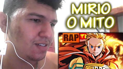 React Rap Do Mirio Togata Boku No Hero Milh O De Vidas Tk