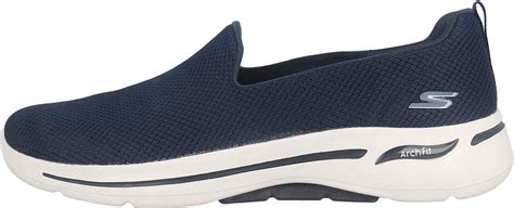 Skechers Womens Navy Go Walk Arch Fit Grateful Trainers