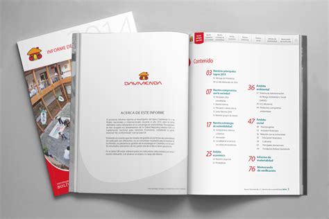 Informe De Sostenibilidad Davivienda 2014 On Behance