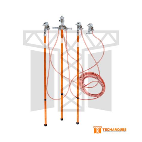 Conjunto de Aterramento Temporário para Redes de Média Tensão até 36 kV