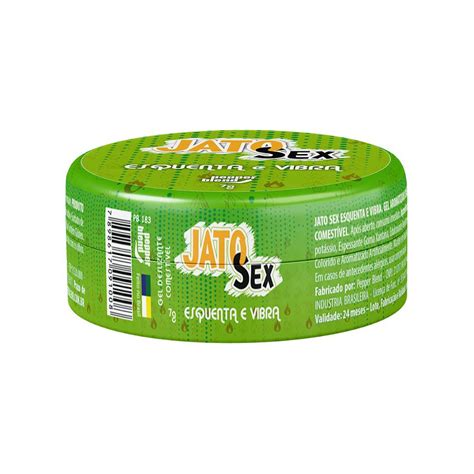 Gel Excitante Comestível Jato Sex Gel Esquenta e Vibra 7G Pedido