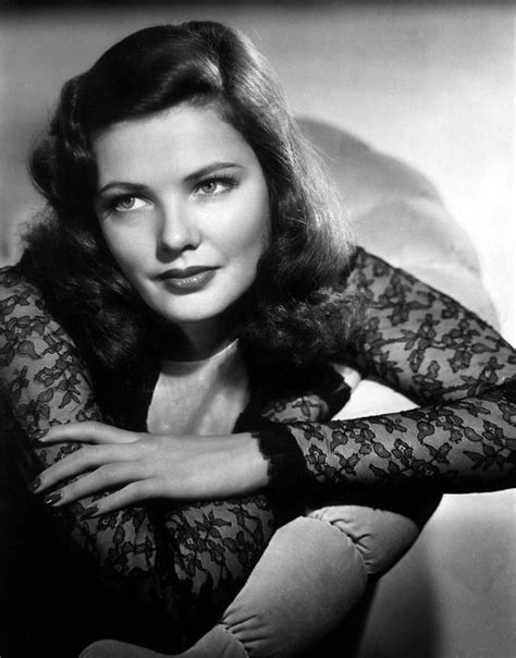 Gene Tierney Luces Y Sombras In 2020 Gene Tierney Classic Hollywood Glamour Hollywood Fashion