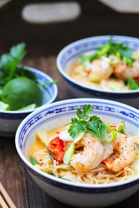 Hot & Sour Red Thai Prawn Noodles — The Mother Cooker