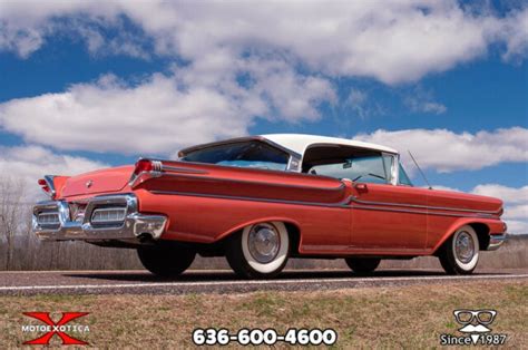 1958 Mercury Monterey Two Door Hardtop For Sale Mercury Monterey