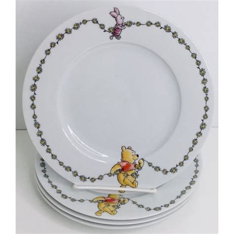 Disney Kitchen Salad Plates Disney Winnie The Pooh And Piglet