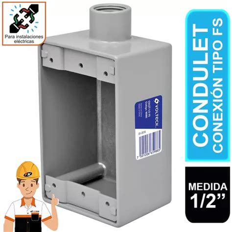 Condulet 1 2 Conexión Tipo Fs Volteck 46985