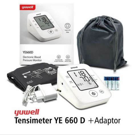 Jual Tensimeter Digital Yuwell YE660D Ulat Ukur Tensi Cek Tekanan Darah