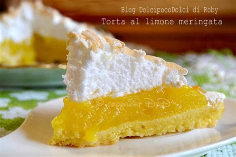 Lemon Meringue Pie Torta Al Limone Meringata