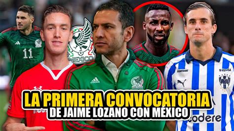 Traici N Inesperada Se Filtra La Primera Convocatoria De Jaime Lozano