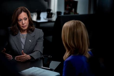 Harris Explains In Exclusive Cnn Interview Why Shes Shifted Her Position On Key Issues Since