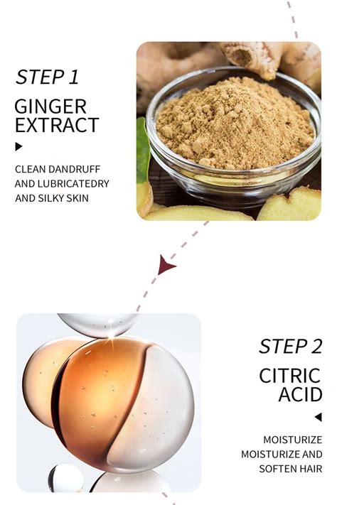 Rorec Sadoer Ginger Plant Essence Hair Shampoo Conditioner Hair Mask