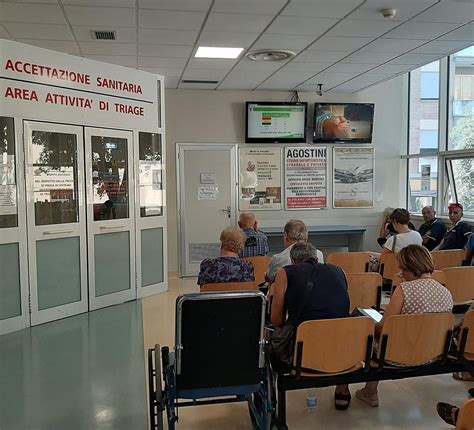 Pronto Soccorso Al Caldo Sala Dattesa Inadeguata