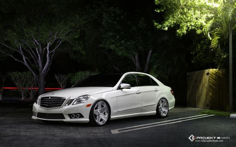 White Rims White Rims Mercedes E350