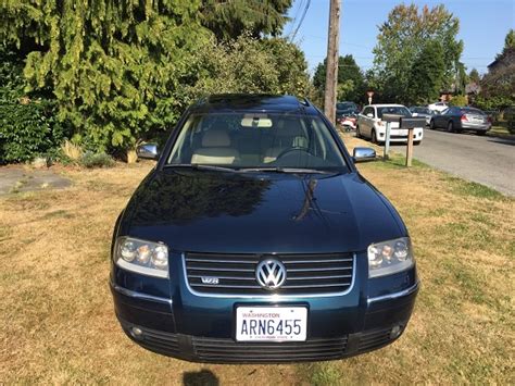 2004 Volkswagen Passat W8 4motion Variant German Cars For Sale Blog